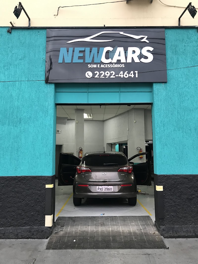 New Cars Som e Acessórios: Insulfilme, Estética Automotiva, Alarme, Bloqueador
