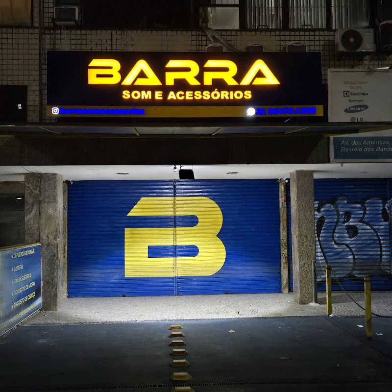 Barra Som e Acessórios